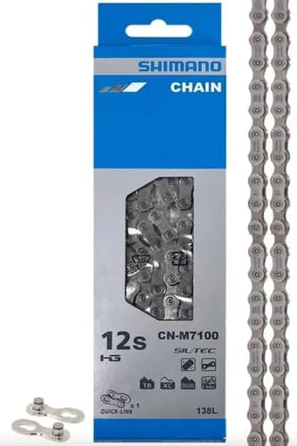 Chaine Shimano Deore XT CN-M7100 12 Vitesses - 138 Maillons - NEUVE